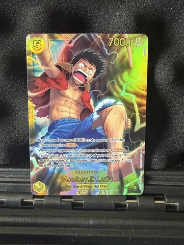 Monkey D Luffy (SEC) OP15-119 Adventure on Kami's Island ENGLISH One Piece TCG