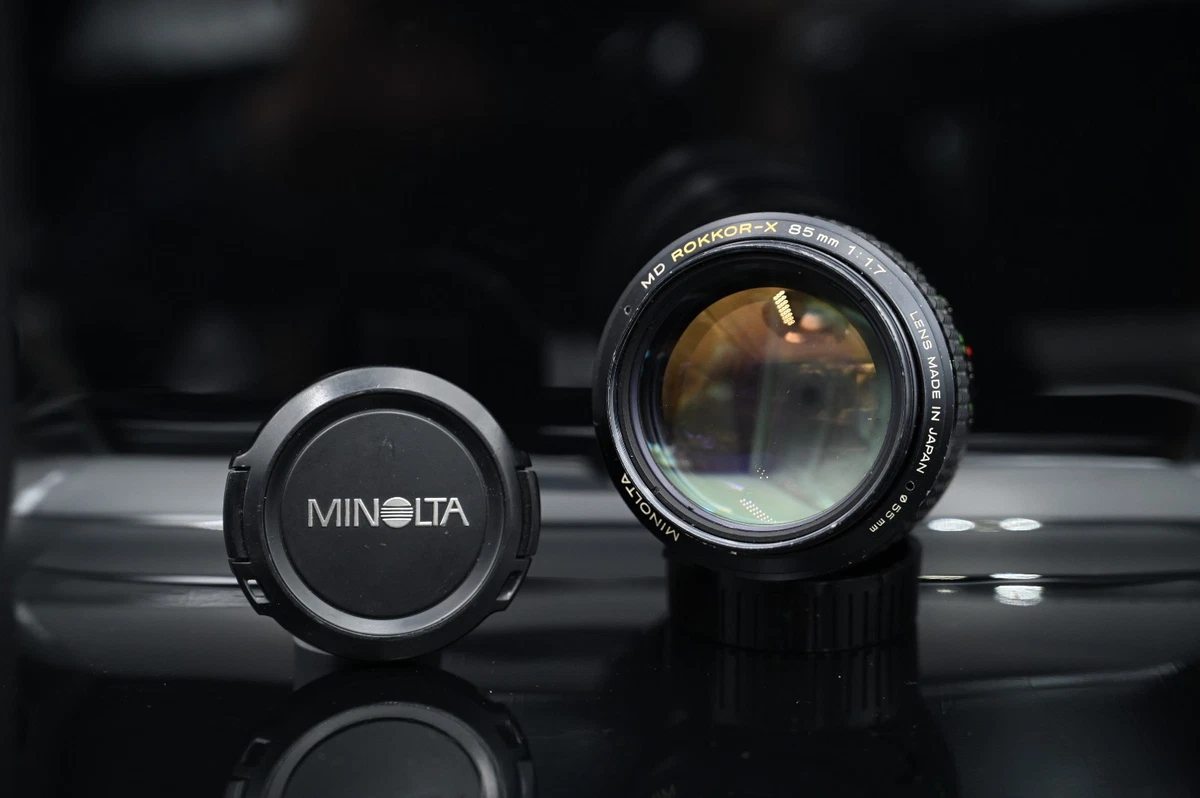Minolta MD 85mm Focal Camera Lenses for sale - eBay