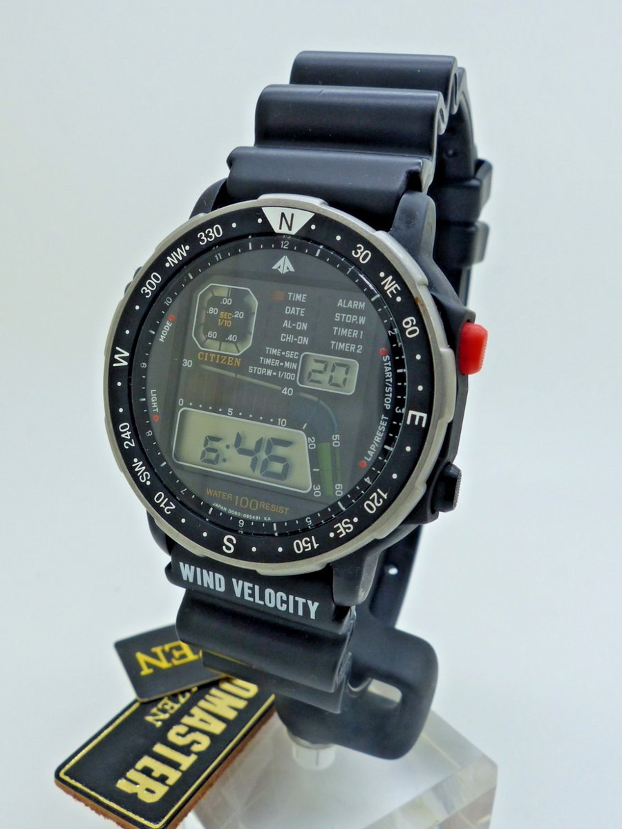 CITIZEN Windsurfer D060 Iconic Vintage NOS So Very Rare 42-8035-50