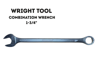 Wright Tool 1-3/4 in Combination Wrench 1156 Patented WrightGrip Made in USA