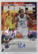 2023 Panini NBA Hoops Premium Stock Hot Signatures Ice Prizm JT Thor Auto 1n4g