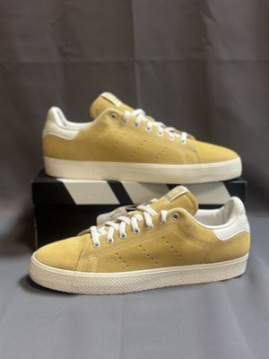 New adidas Stan Smith CS Shoes - Suede Sneakers IF9325 Oat/Core White - US 12.5