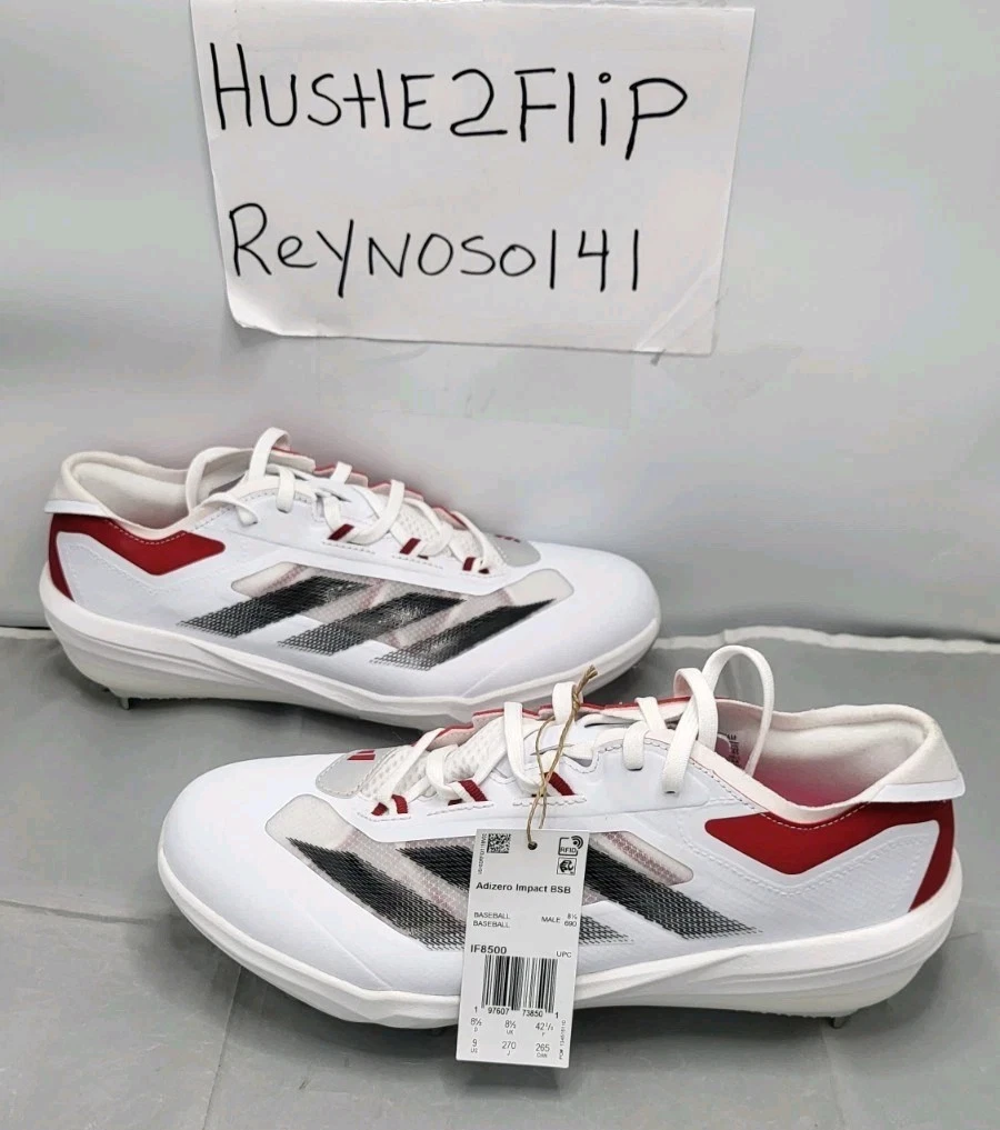 adidas Adizero Impact White Black Power Red for Sale