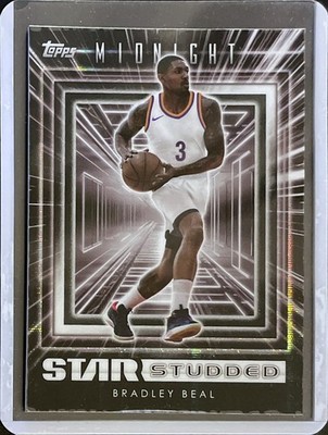 Bradley Beal - 2023-24 Topps Midnight Basketball - Star Studded SP - Damage