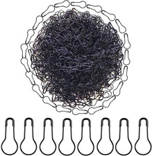 1000Pcs Metal Black Safety Pins/Bulb Pin/Gourd Pin/Calabash Pin for Clothing Cra