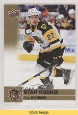 2019-20 Upper Deck CHL Star Rookie SP Gold Glossy Ryan Winterton #384 READ 0i65