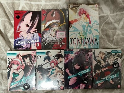 Hinowa GA CRUSH! Manga Band 1-4,OVP, Deutsch Kaze+ 3 Weitere Manga