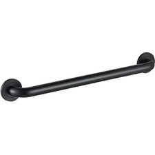 ICO Bath 30  Round Grab Bar   Matte Black