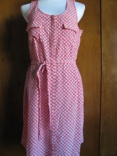 Gap Women's Multicolor Stylish Belted Pocketed Dress 