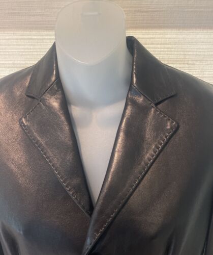 RALPH LAUREN Black Label butterweicher Lammleder Blazer Jkt~6~neuwertig~siehe Beschreibung - Bild 2 von 12