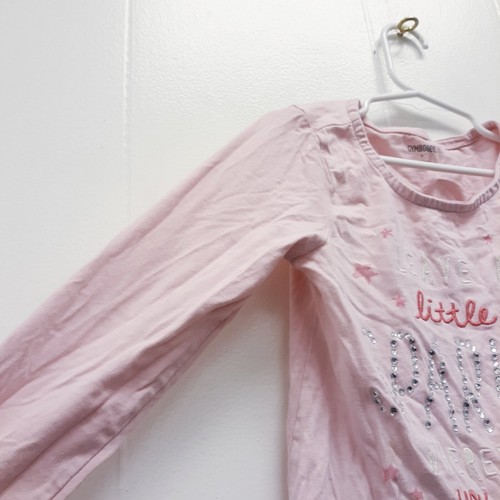Gymboree Pink sweater dress girls 7 with sequins free shipping - Picture 3 of 9