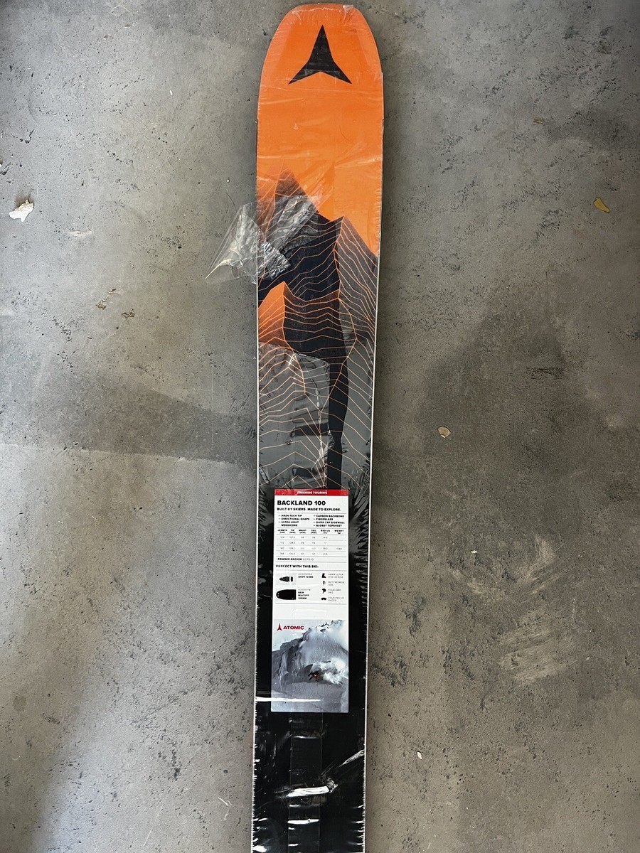 Atomic Backland 100 Ski - 2024 Metal Grey F04/Black/Orange Atomic Backland 100 Ski - 2024 Metal Grey F04/Black/Orange