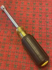 Vintage Klein Tools 5/16 Nut Driver USA 🇺🇸 Cushion Grip