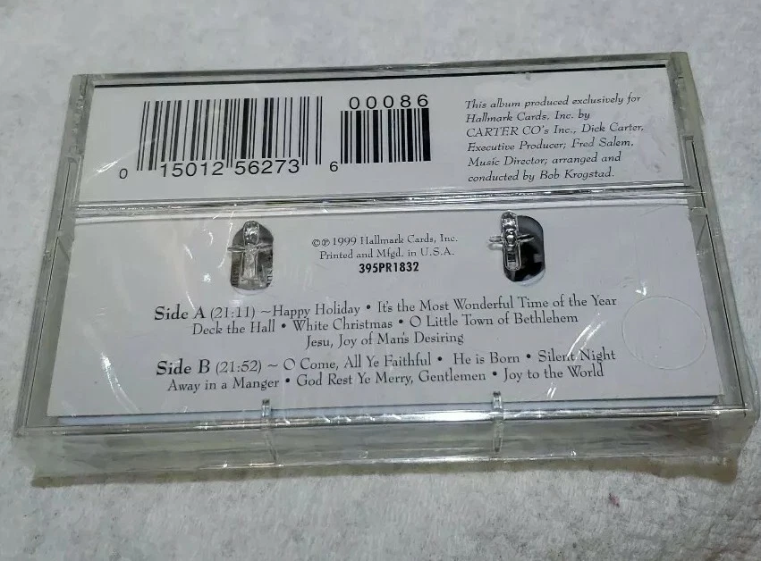 Listen It's Christmas Cassette Tape CeCe Winans Johnny Mathis London Symphony - Image 4 of 4