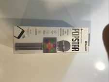 POPSTAR Bluetooth Microphone Dancing LED Karaoke Wireless New Rechargeable