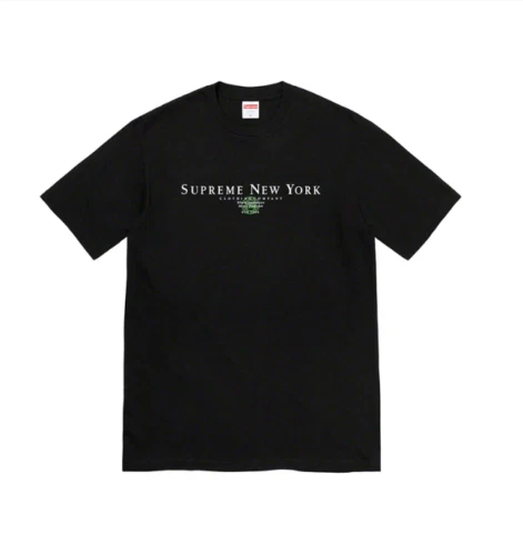 NEUF AUTHENTIQUE. Tee shirt Supreme FW22 à l'envers Noir Taille L