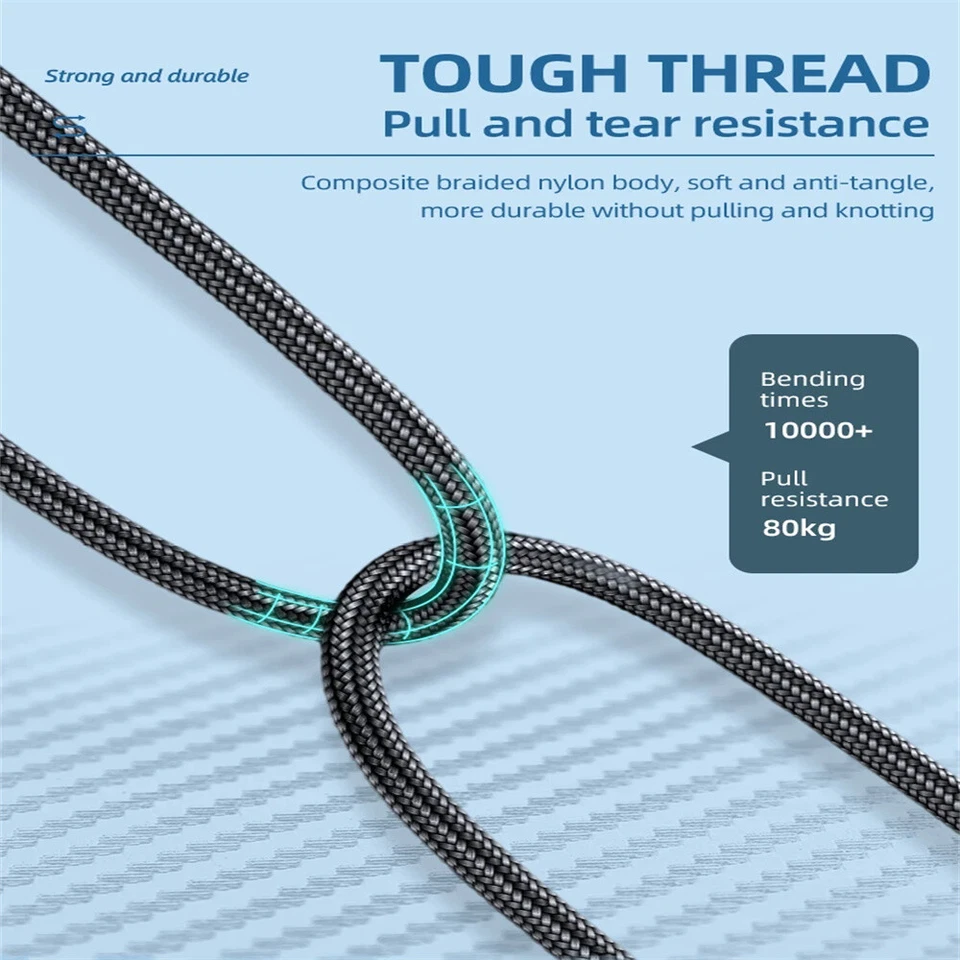 3-Pack 90 Degree 60W USB-C to USB-C PD Fast Charger Cable For Samsung iPhone 15 - Image 4 of 4