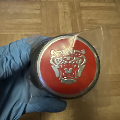 JAGUAR Set Of 3 Red Wheel Center Cap 59mm (No Writing)
