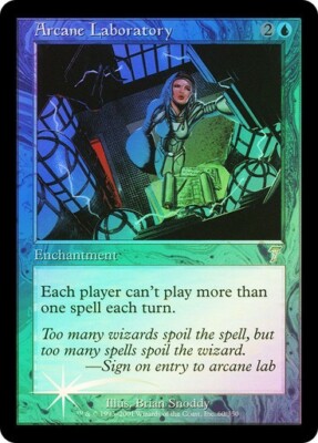 7th  Edition MTG   FOIL  Arcane Laboratory   Magic