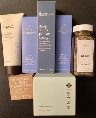 Lot of 7 Mixed Causebox Fabfitfun Ipsy Lot This Works Deep Sleep Hanalei Ahava