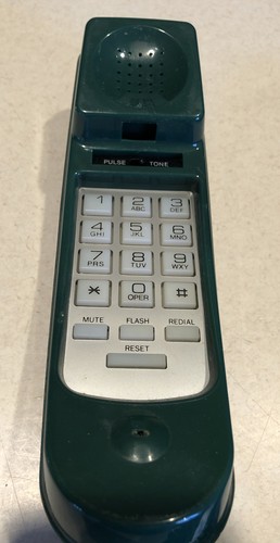 VTG 1993 Bell Atlantic TRIMLINE TOUCH TONE Green Telephone Model (HAC) BA-3000 - Picture 3 of 8
