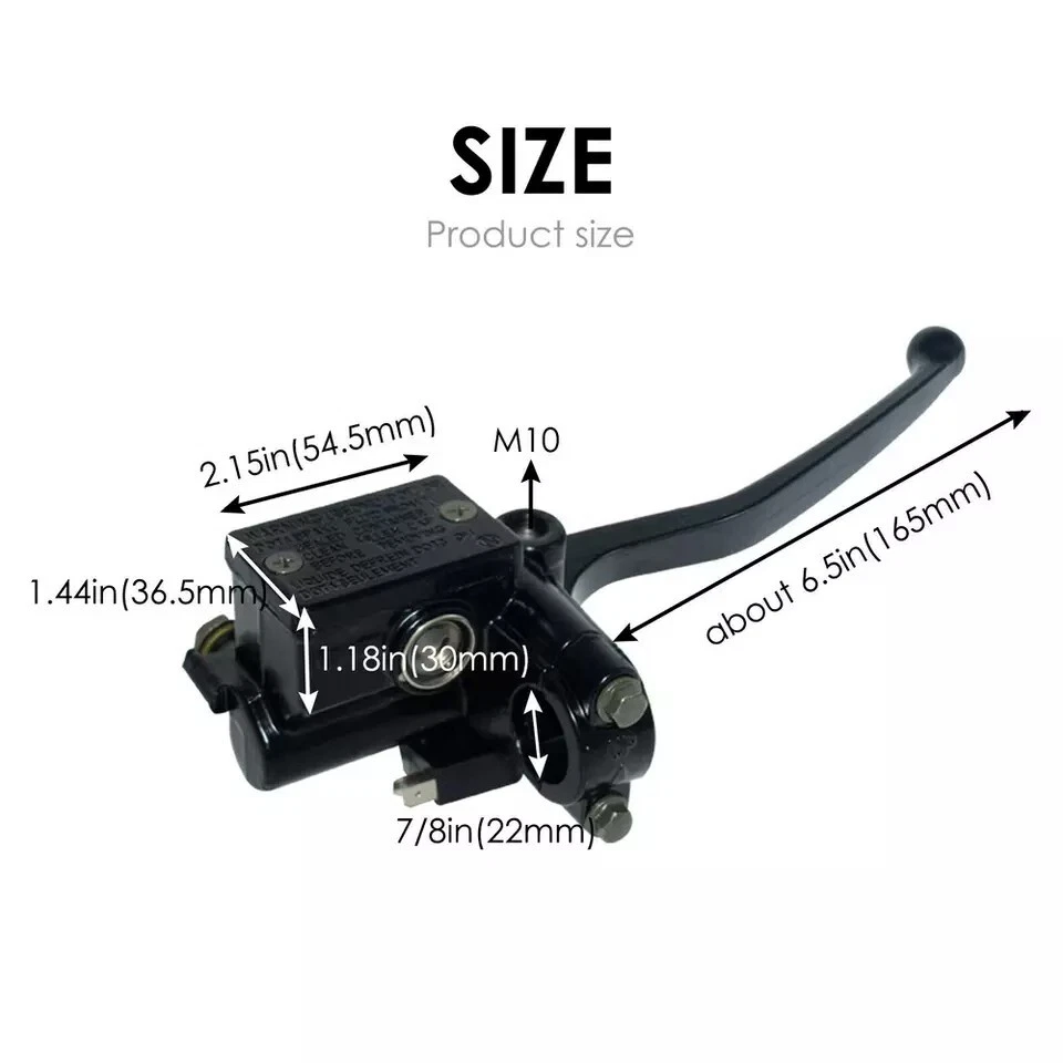 Brake Master Cylinder For Suzuki GS450E/GS550/650/700/750/850/1000/1100/GS1150 - Image 2 of 4