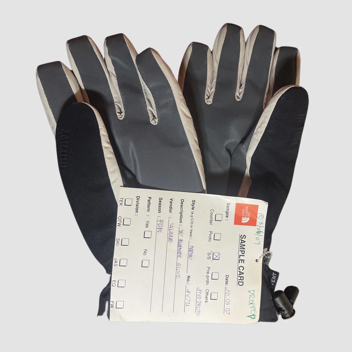Rare The North Face Women s Medium Sample HyVent Burner Gloves