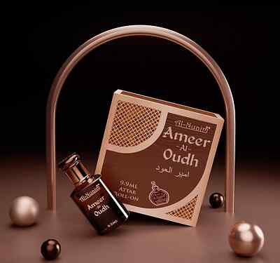 Ameer Al Oudh Perfume Al Nuaim Luxury Arabian Oud 9.9ml Attar Long Lasting Oil