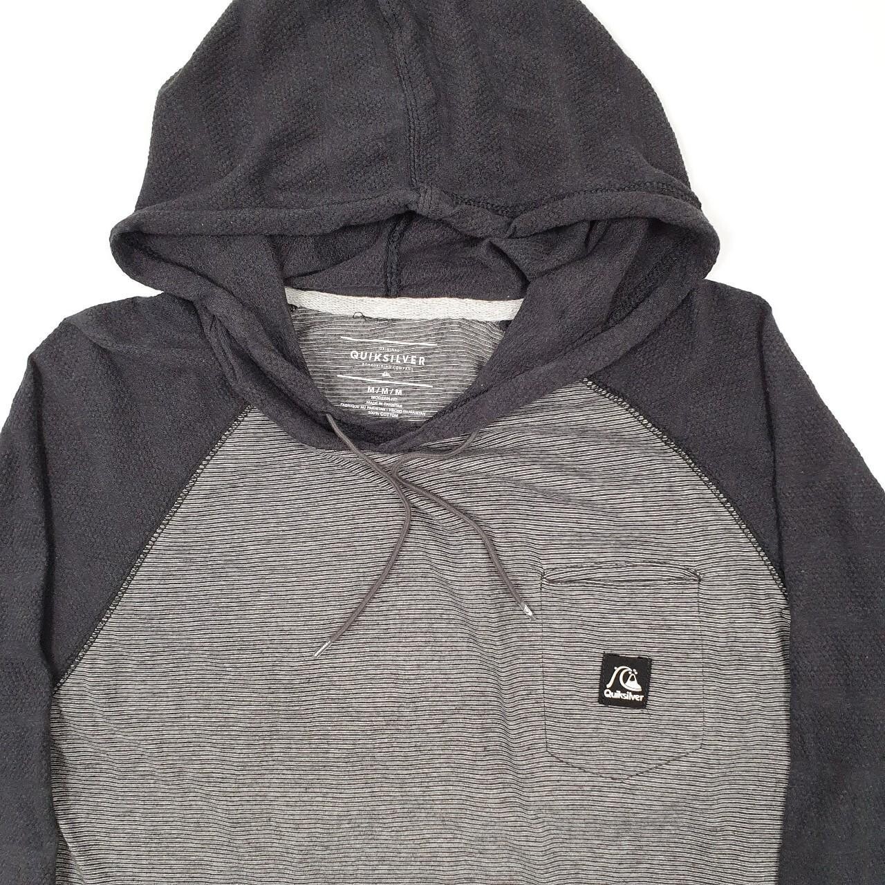 QUIKSILVER Hoodie Boarding Lightweight Jumper Sweatshirt Mens S image 2