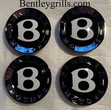 BADGE TAPPO MOZZO RUOTA CENTRALE BENTLEY CONTINENTAL GT/GTC AND FLYING SPUR B CROMATO