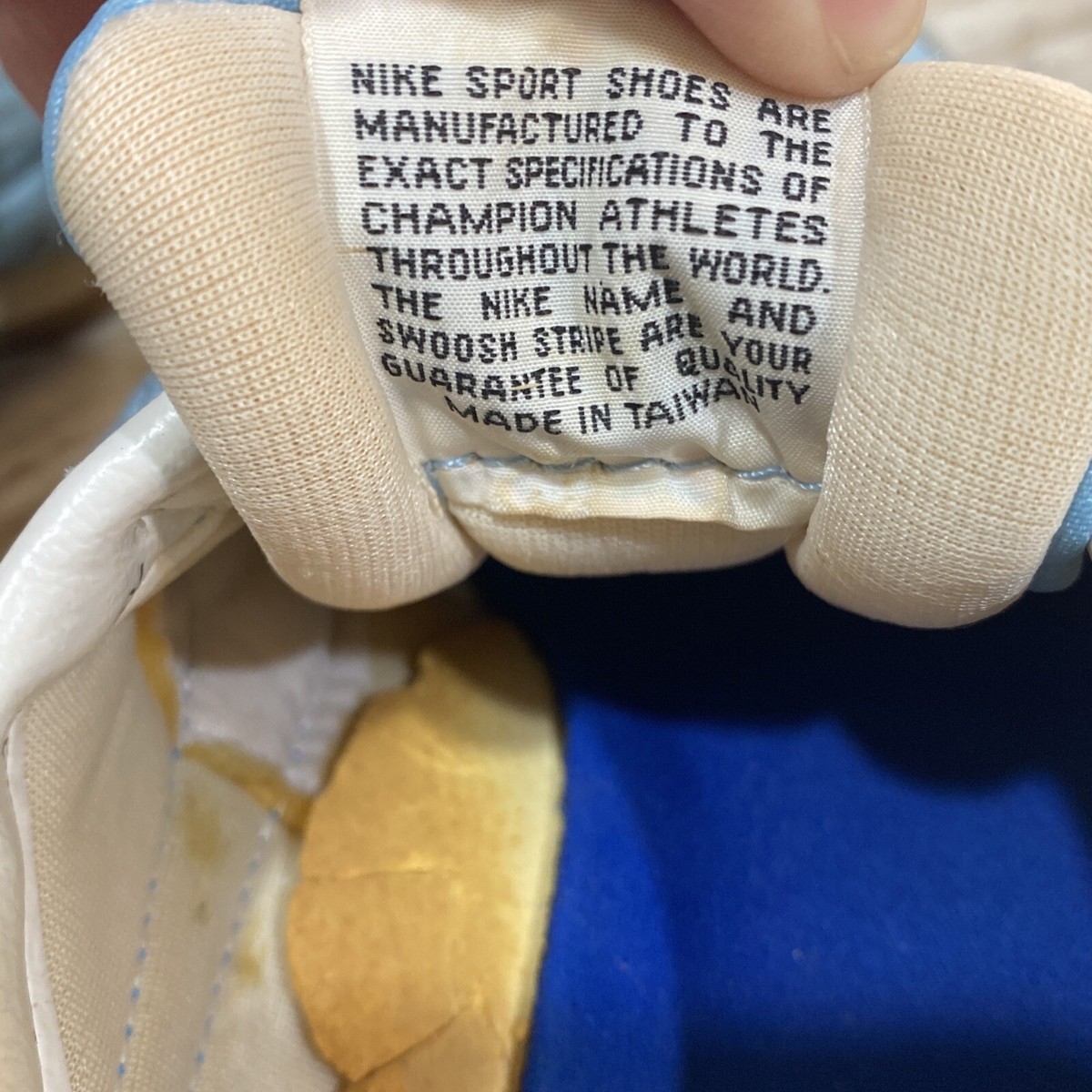 1980's Nike Westwood II West Wood Vintage Blue Running Shoes 1980's Nike Westwood II West Wood Vintage Blue Running Shoes