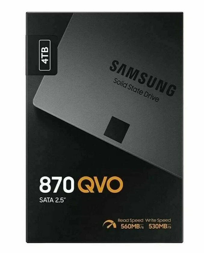 4TB Samsung 870 QVO 560 MB/s