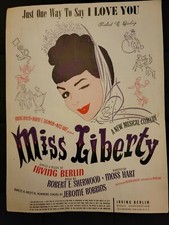 Vintage Sheet Music Just One Way To Say I Love You Irving Berlin