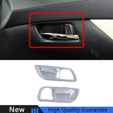 For Toyota Alphard 2016-2021 Matte Silver Car Inner Door Bowl Sticke Cover Trim