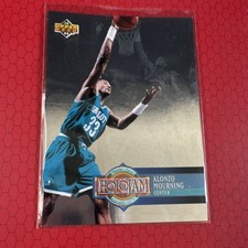 Upper Deck 1993-94 Holojam #H3 Alonzo Mourning Charlotte Hornets Basketball