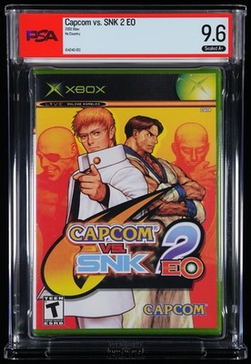 PSA 9.6 A+ | Capcom vs. SNK 2: EO, US Xbox SEALED, Capcom Fighting Classic