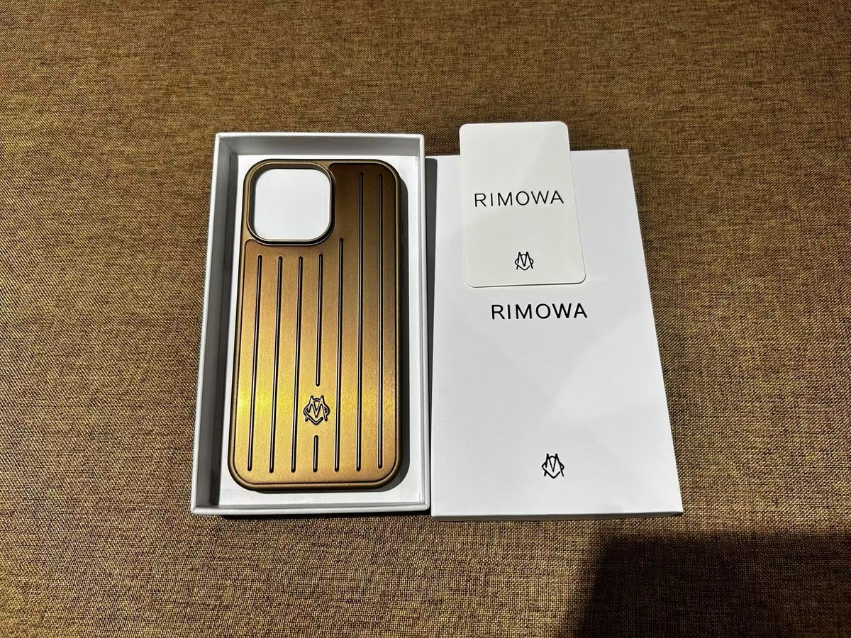 Rimowa Iphone Case Aluminum For Iphone 16 Pro MAX Gold | eBay