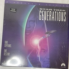 Star Trek: Generations 1995 Laserdisc Widescreen Edition, Shatner Stewart