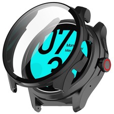 LOKEKE Compatible with TicWatch Pro 5 Enduro Full Coverage PC Black