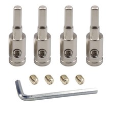 4PCS Amp Input Reducer Set 8 Gauge to 10 Gauge Car Stereo Audio Pin Power Ground