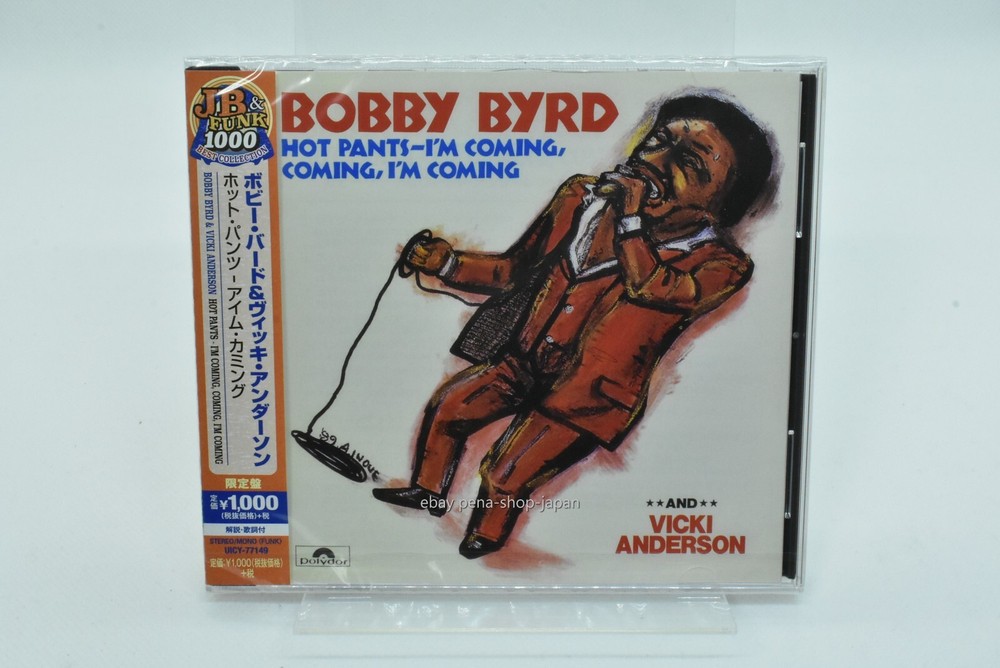 BOBBY BYRD-Hot Pants-I窶冦 Coming-Japan CD