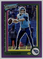 2022 Classics H2 Ryan Tannehill Timeless Tribules Purple /50 #95 - Titans