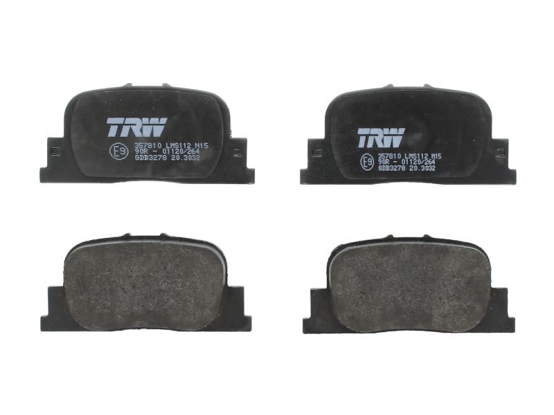 Plaquettes de frein TRW GDB3278 à friction thermique stable pour OPA 1.8