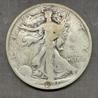 1921 - 90% Silver Walking Liberty Half Dollar --  Key Date