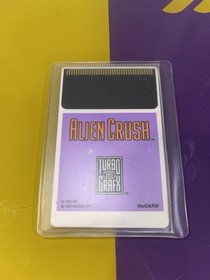 Alien Crush Turbo Grafx-16 Clean/Working  - With Sleeve!