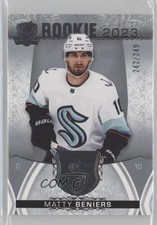 2022 Upper Deck The Cup Rookie Class of 2023 242/249 Matty Beniers #2023-BE 2tb