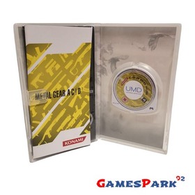 Metal Gear Ac!d 2 psp playstation game used for Italian pal di da x complete