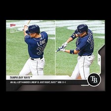 Tampa Bay Rays - 2020 MLB Topps Now Card 247 - Print Run: 212 Tampa Bay Rays