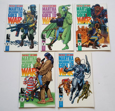 MARTH WASHINGTON GOES TO WAR by Frank Miller - 1-5 Set - Dark Horse Comics 1994