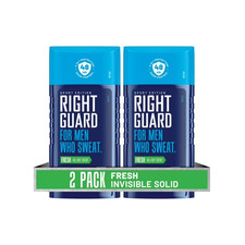 Right Guard Sport Antiperspirant  Deodorant Invisible Solid for Men, Fresh,2 ct